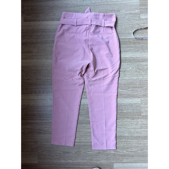 New York & Company Tie-Waist Trousers Pants - Blush Pink - Picture 2 of 4